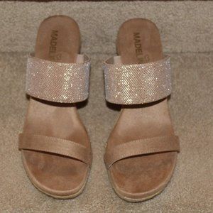 Madeline girl Wedge Heel Slide Sandals Size 10M